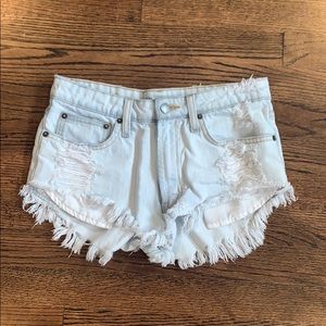 LF Carmar Denim Light Wash Shorts